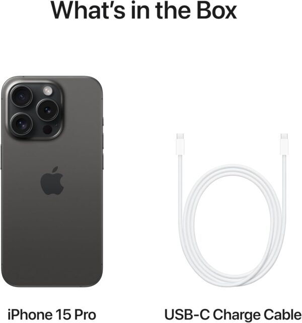 Apple iPhone 15 Pro (1 TB) - Black Titanium - Image 4